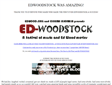Tablet Screenshot of concert.edwood.org